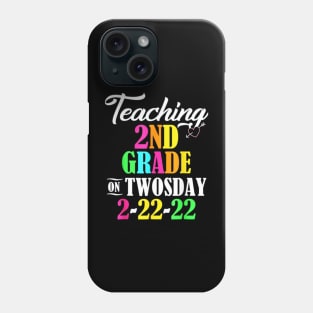 February 2022 Twosday 2-22-22 22nd Phone Case