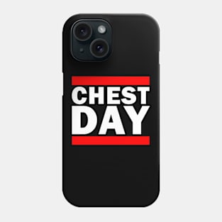 Chest Day Gym Parody Shirt (For Dark Colors) Phone Case