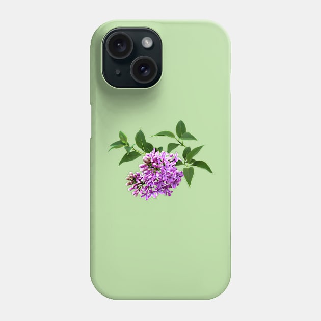 Lovely Lilacs Phone Case by SusanSavad