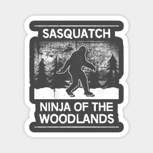 Sasquatch - Ninja of the Woodlands Magnet