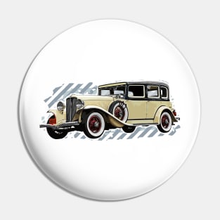 Oldtimer V8 Ford Pin