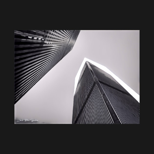 Twin Towers - 9/07/01 - Graphic 3 by davidbstudios