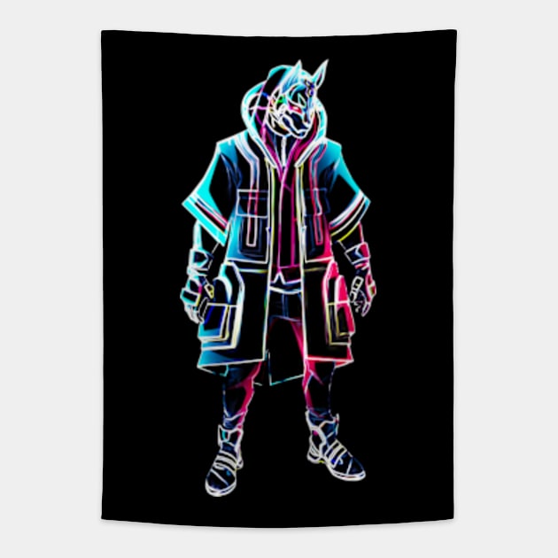 Fortnite game Tapestry by Sandee15