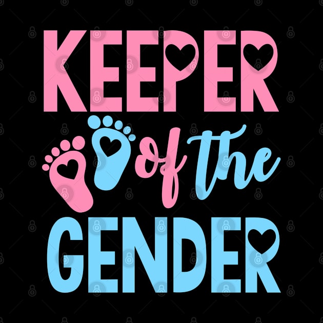 Gender Reveal Keeper of the Gender by CreativeShirt