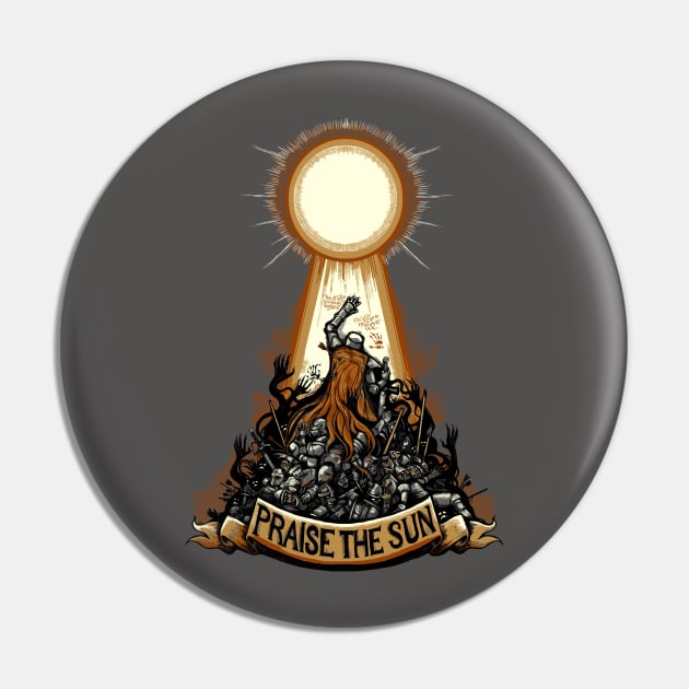 Praise The Sun Pin by Drakxxx