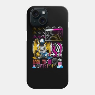 Born to be free Pop art Surreal style Phone Case