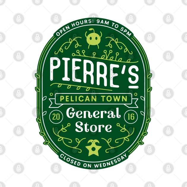 Pelican Town Pierre Store Crest by Lagelantee