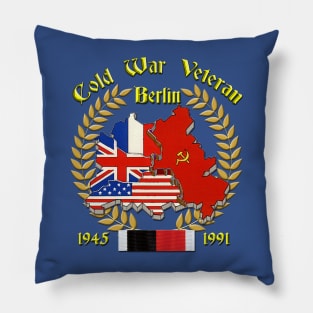 Cold War Veteran Berlin Pillow