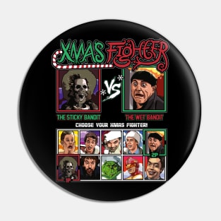 Xmas Fighter - Sticky Bandits vs Wet Bandits Pin