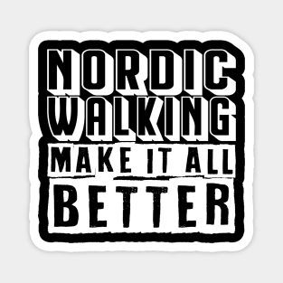 Nordic Walking Magnet