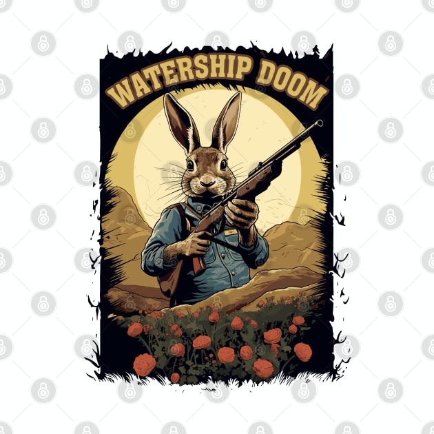 Watership Doom - Renegade Rabbit Warrior by Dazed Pig