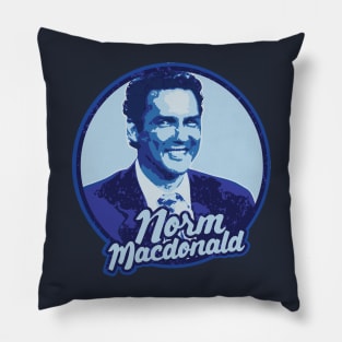 Norm MacDonald Vintage Fan Art Pillow