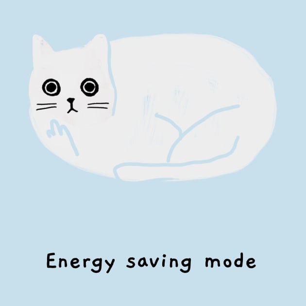 Energy saving mode (black caption) by KentheCat