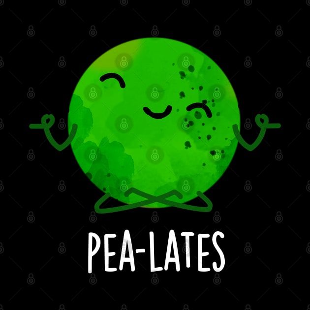 Pea-lates Cute Pilates Pea Pun by punnybone