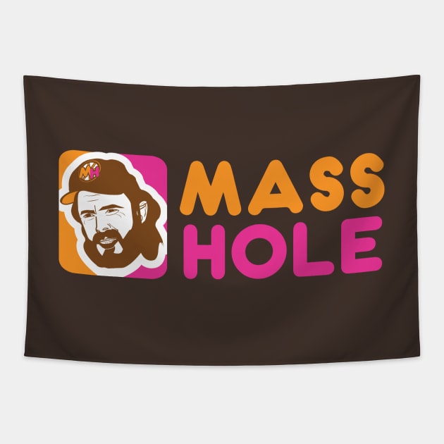 Masshole - Nut Taps Tapestry by Gimmickbydesign