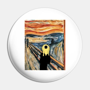 The Scream by Munch Pin