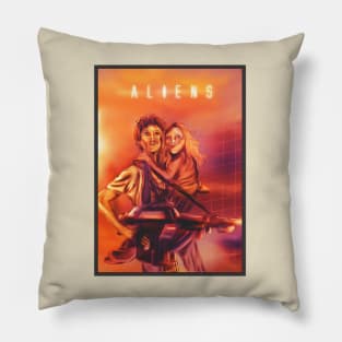 vintage ripley - aliens Pillow