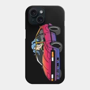 Toyota Supra Manga Girl Phone Case