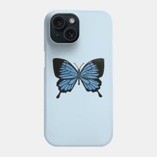 Blue Butterfly Phone Case