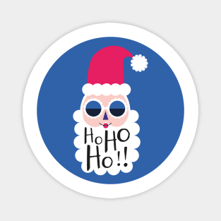 Hohoho Santa Claus Christmas  sunglasses Magnet