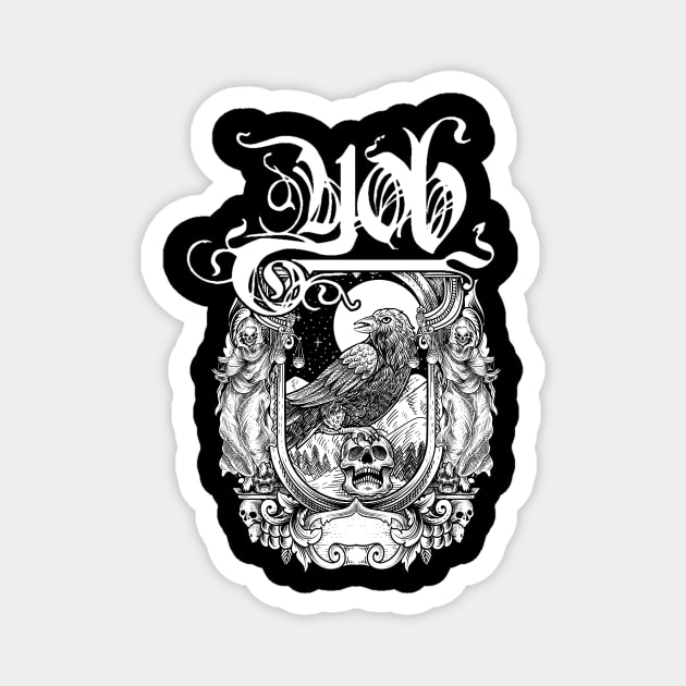 YOB metal Magnet by amarhanah