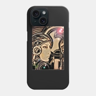 art deco sci fi ,Jacqueline Mcculloch Phone Case