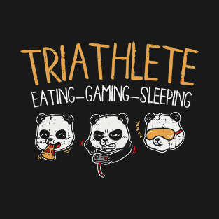 Triathlete Pandas T-Shirt