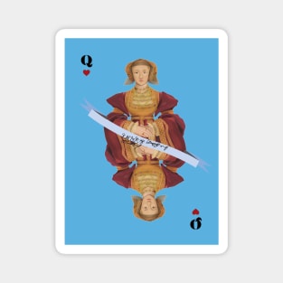 Anne of Cleves card Magnet