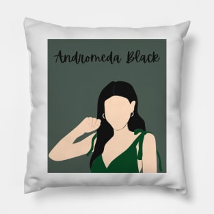 Andromeda Black Pillow