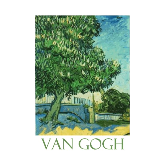 Chestnut Tree by Vincent van Gogh by Naves