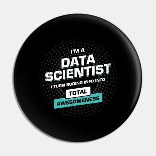 Data Science Scientist Gift Pin