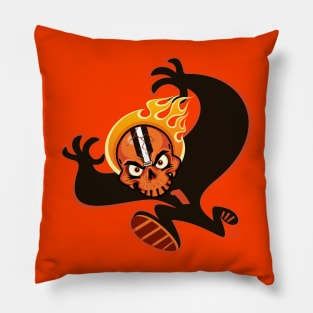 Go Browns SkullyDawg Shadow Runner Pillow