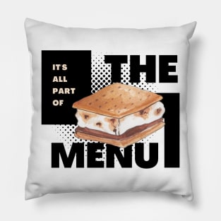 All part of the menu movie Pillow