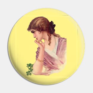 Thoughtful woman Pin