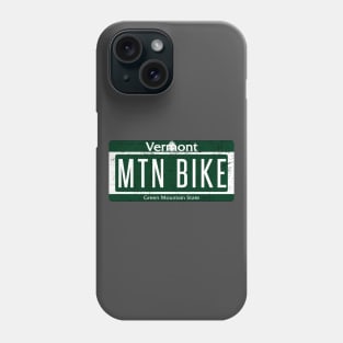 Mountain Biking Shirts Mountain Bike Vermont Trail Phone Case