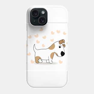 I love Dogs sticker Phone Case