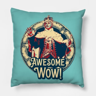 awesome wow hope pop art Pillow