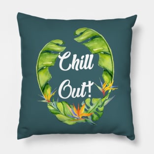 Cool chill out design Pillow