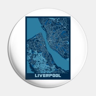 Liverpool - United Kingdom Peace City Map Pin