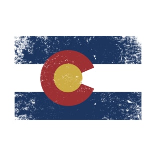 Distressed Colorado State Flag T-Shirt