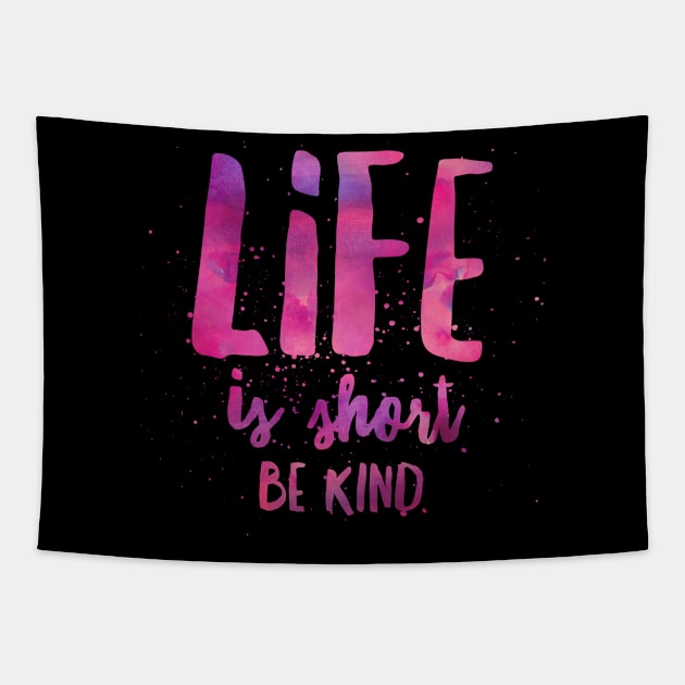 Be Kind, Inspire Kindness, Peace & Love, Compassion, Empathy Tapestry by twizzler3b