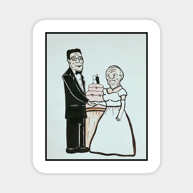 Hank’s Wife Magnet by ashclaise