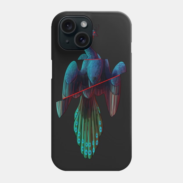 Like a "Dead Peacock" Kind of Beautiful Phone Case by InvincibleSoap