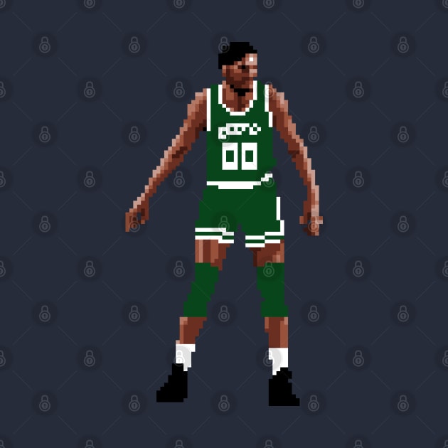 Robert Parish Pixel Standing by qiangdade