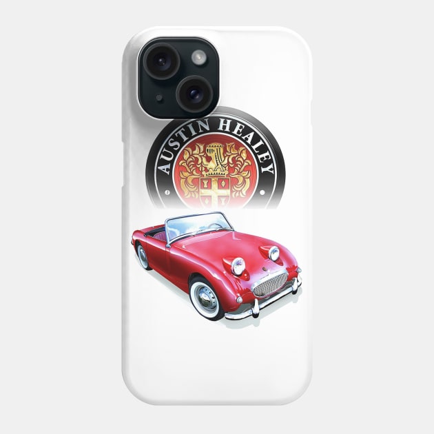 Austin Healey - Sprite Phone Case by Midcenturydave