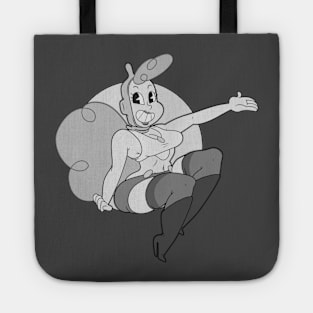 Doozy Lulu in Black and White Tote