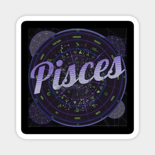 Pisces Zodiac Astrology Magnet