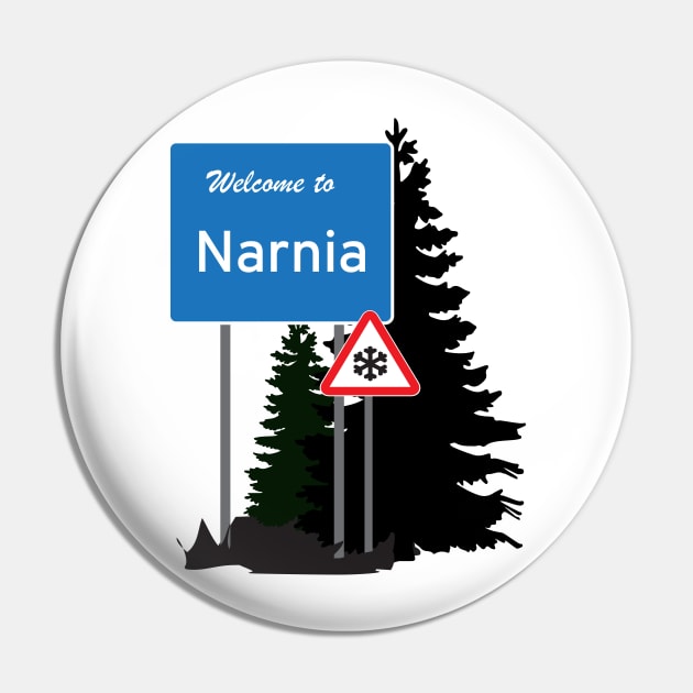 Narnia traffic Pin by TinkM