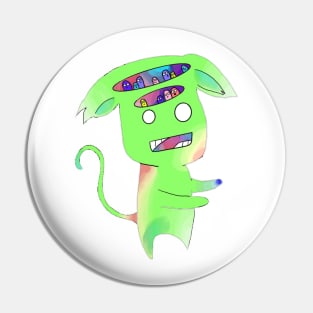 Monster Party Pin