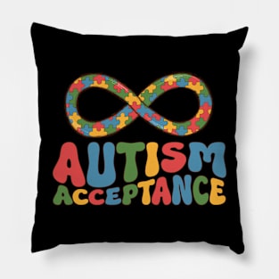 Autism Awareness Acceptance mom autist child Pillow